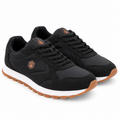 Lumberjack Frag Men's Lace-Up Sneakers in Black