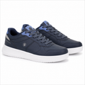 Lumberjack Udemy Men's Perforated Sneakers in Navy Blue