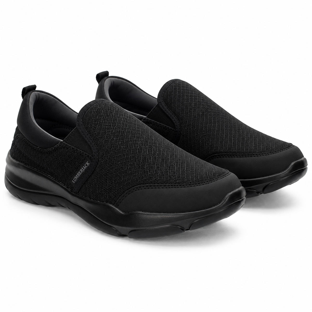 Lumberjack Agatha Men's Slip-On Shoes in Black