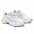 Lumberjack Fanto Women's Chunky Sneakers in White & Lilac