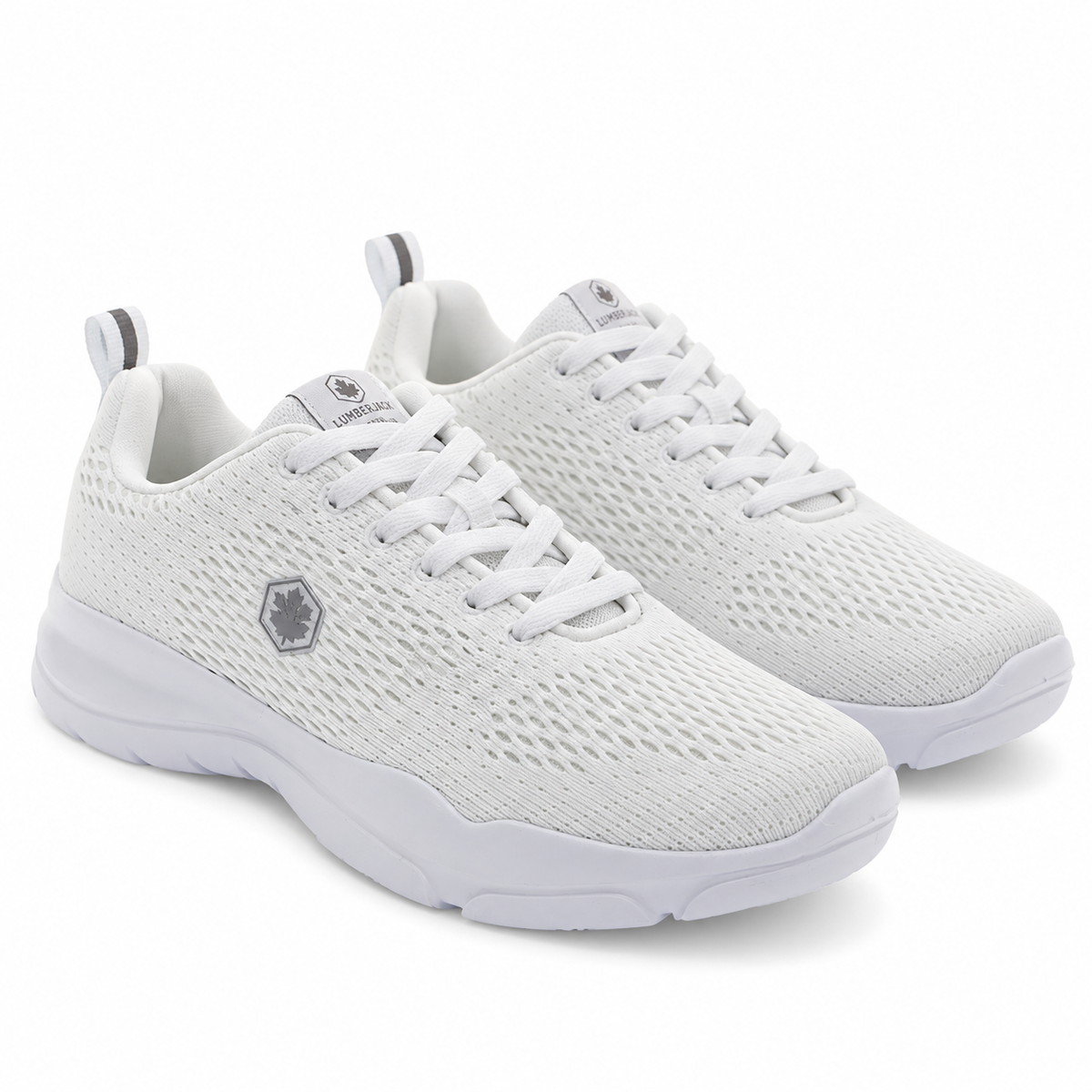 Lumberjack Agatha Women's Breathable Mesh Sneakers in White
