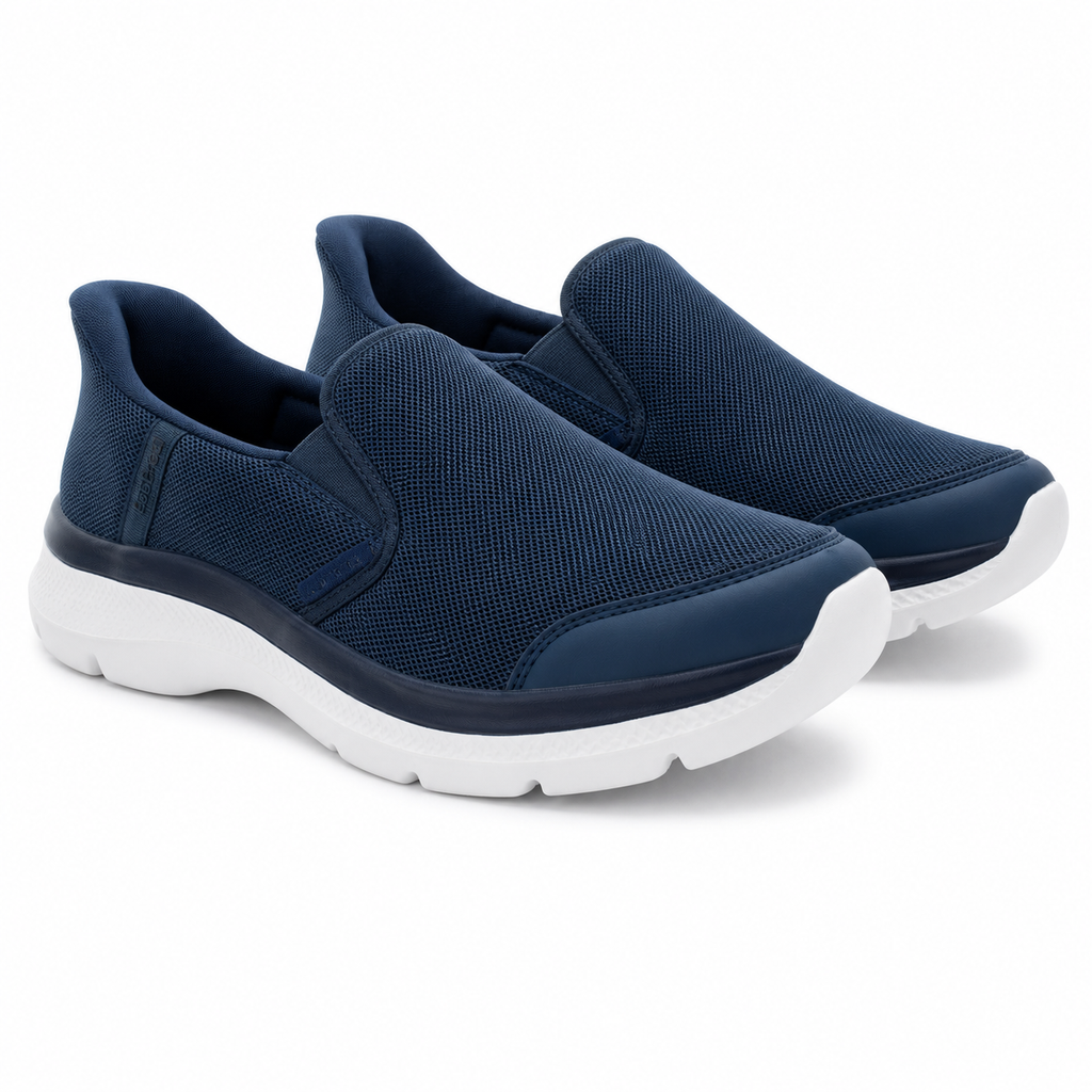 Lumberjack Carlo Men's Slip-On Shoes in Navy