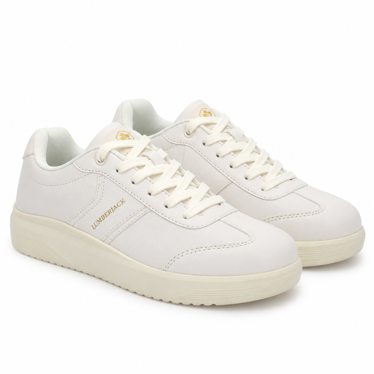 Lumberjack Fridy Women's Minimal Sneakers in Beige