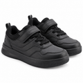 Lumberjack Finster Boys' Everyday Sneakers in All Black