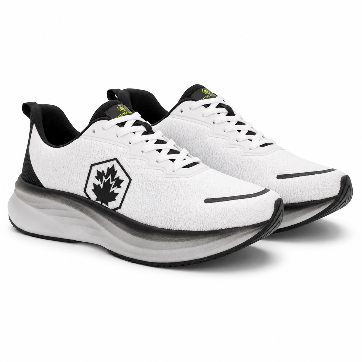 Lumberjack Chess Men's Lightweight Sneakers in White