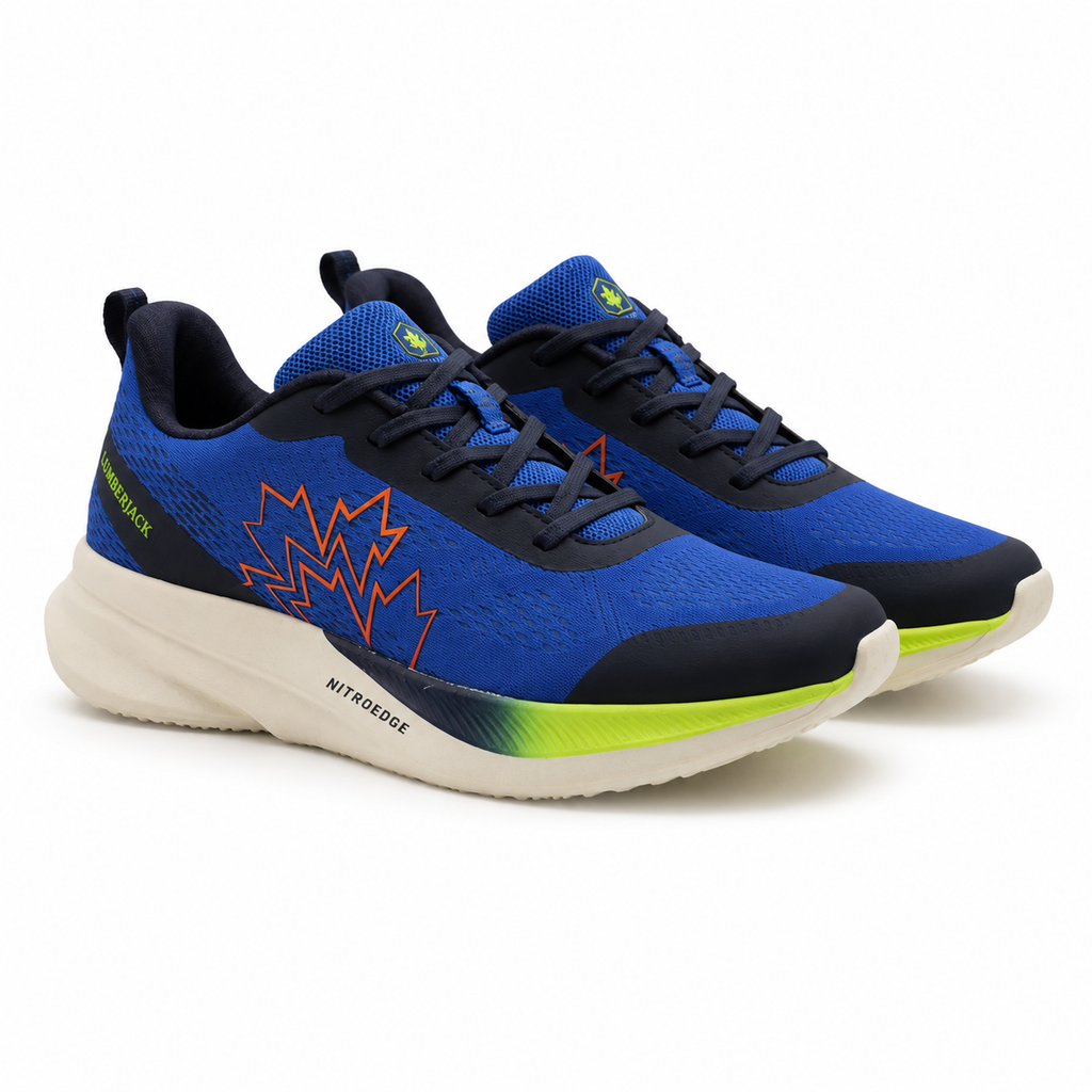 Lumberjack Tomas Men's Nitroedge Sneakers in Blue