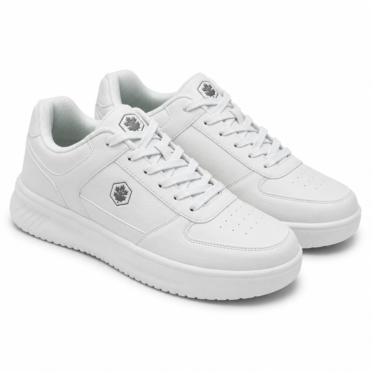 Lumberjack Finian Men's Classic Sneakers in White