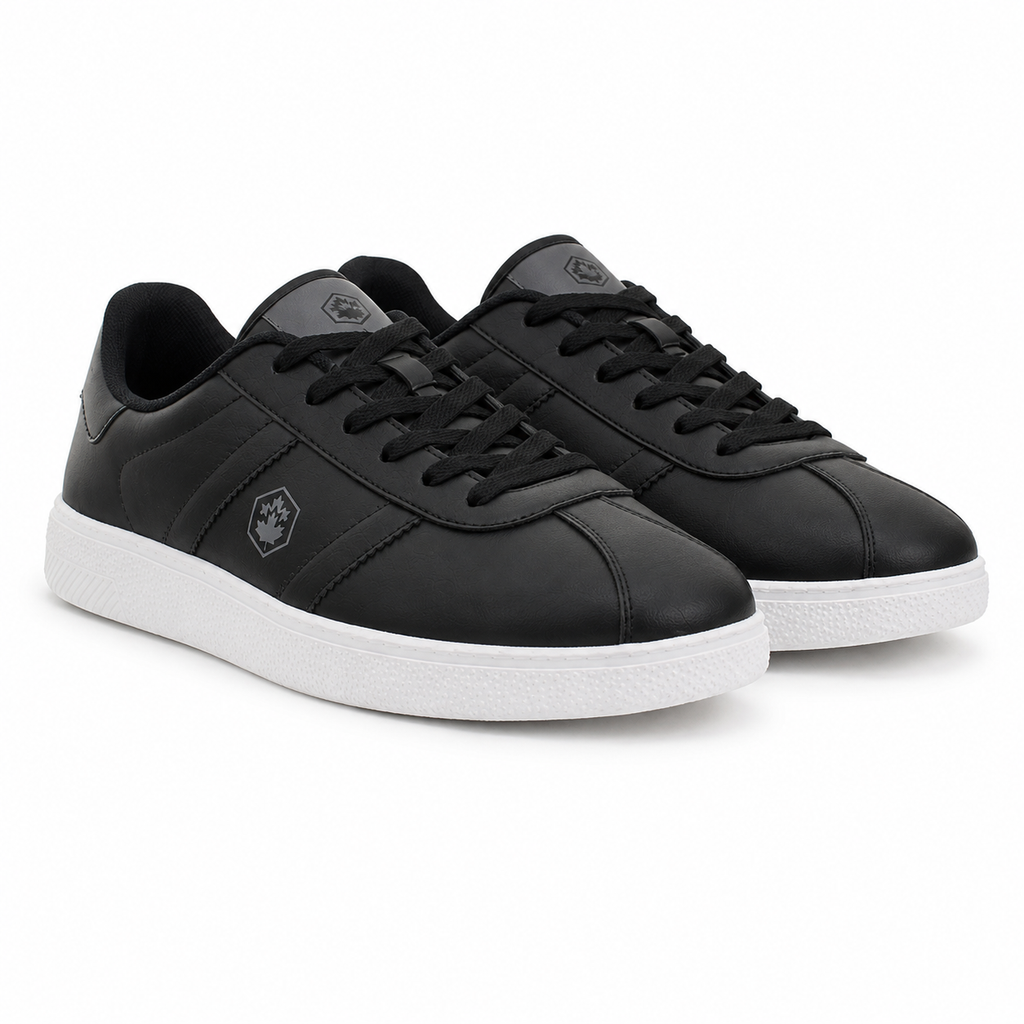 Lumberjack Frosty Men's Low-Profile Sneakers in Black