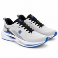 Lumberjack Cest Men's Cushioned Sneakers in Light Grey & Blue