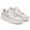 Lumberjack Geller Women's Metallic Camo Sneakers in White