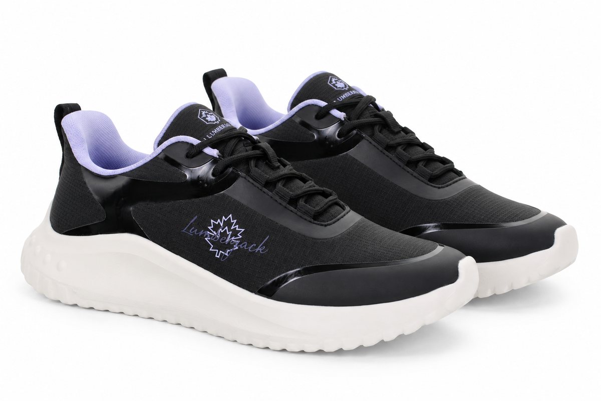 Lumberjack Anyk Women's Sporty Sneakers in Black