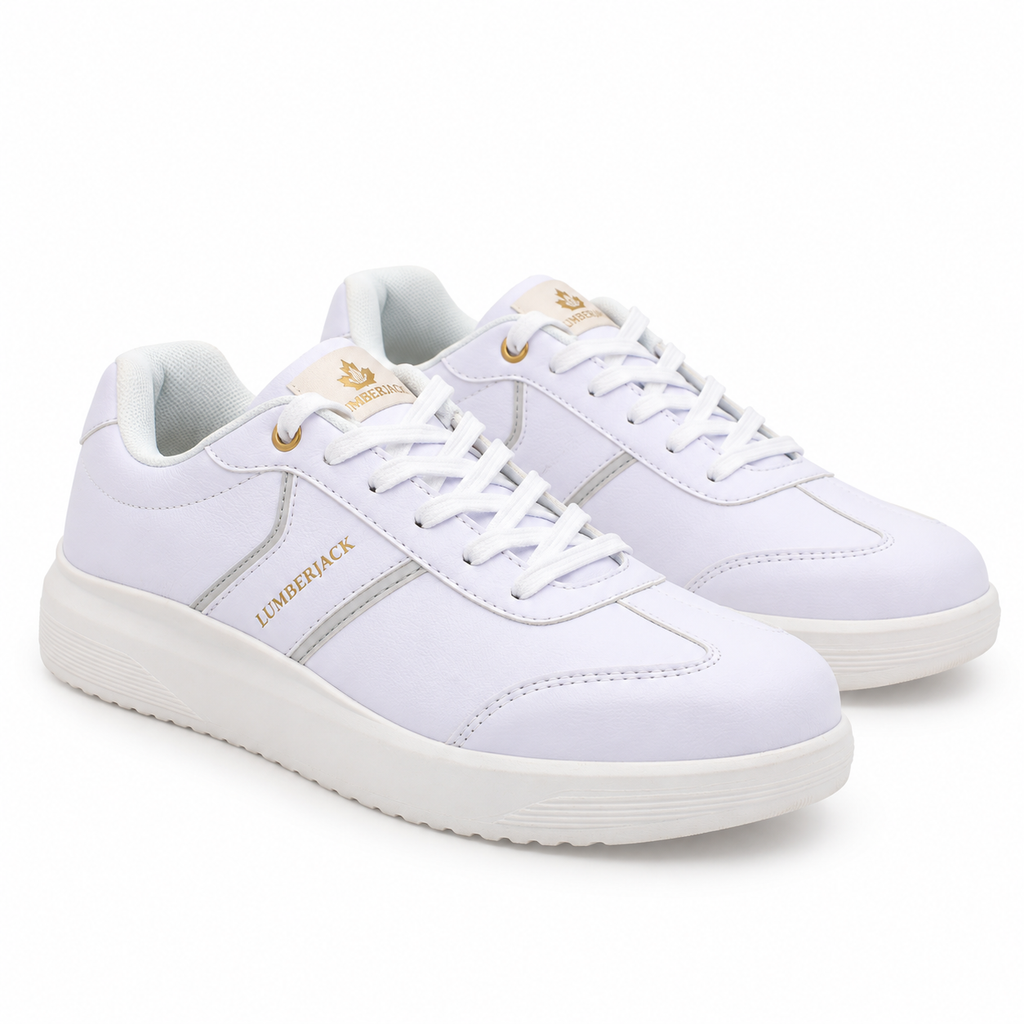 Lumberjack Fridy Women's Minimal Sneakers in White