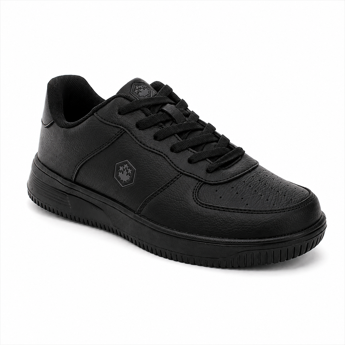 Lumberjack Finster Men's Everyday Sneakers in Pure Black