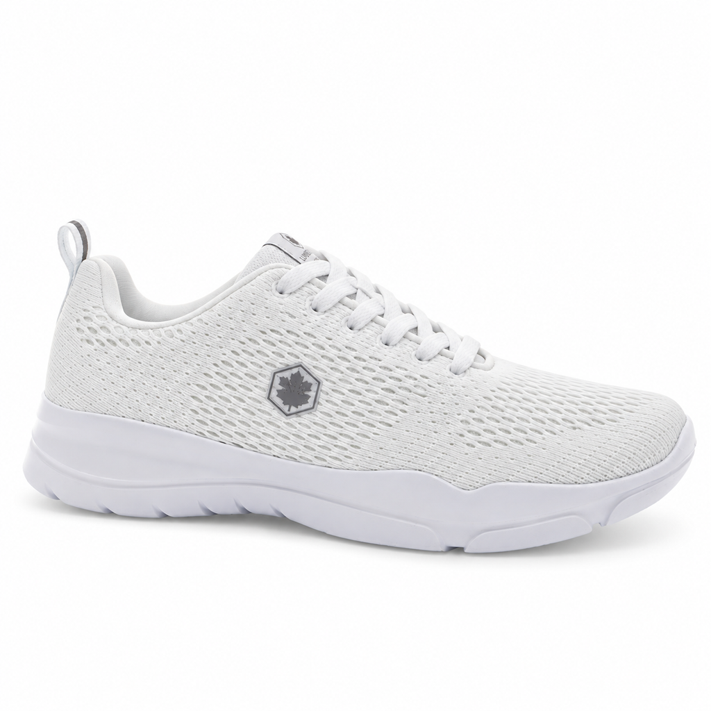 Lumberjack Agatha Women's Breathable Mesh Sneakers in White