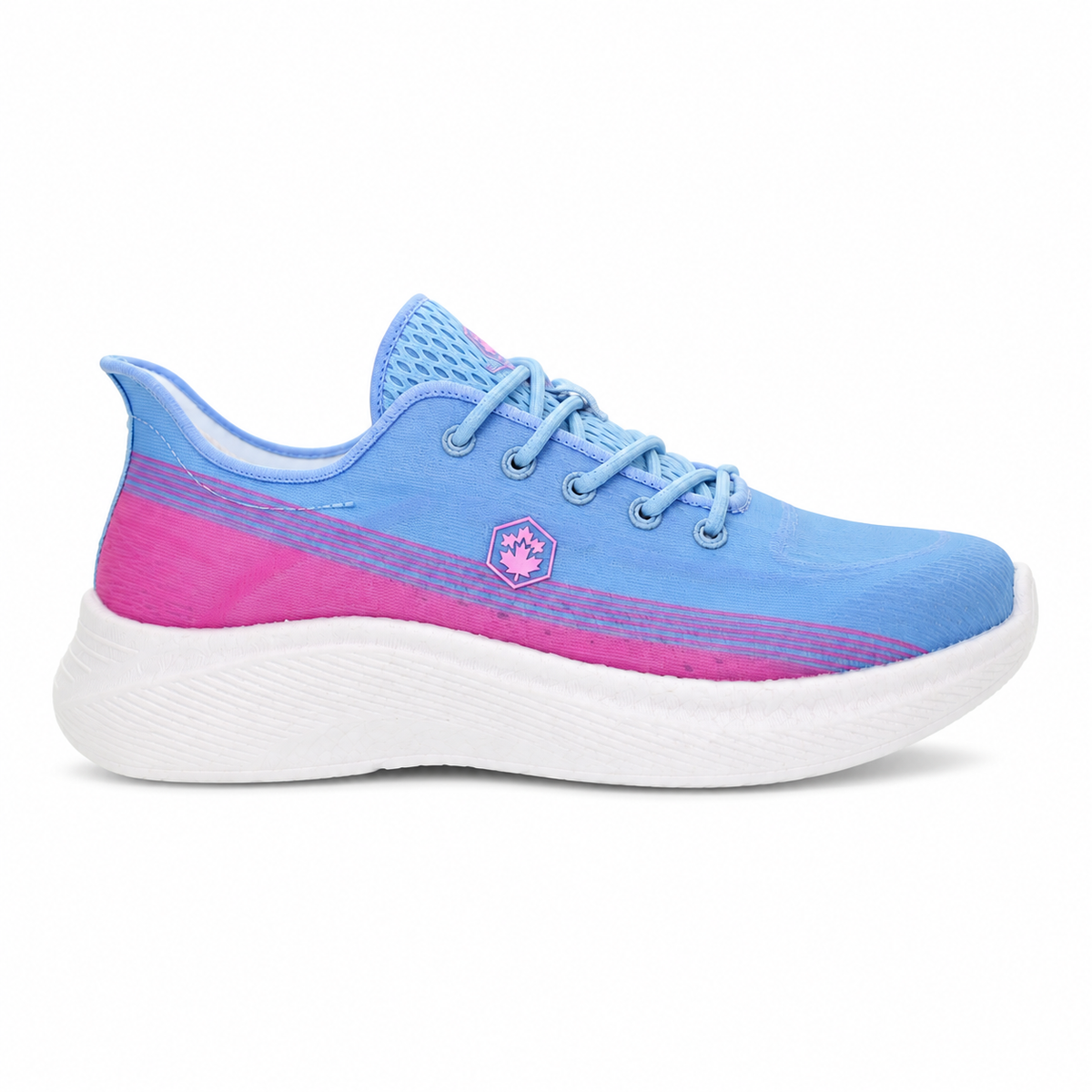 Lumberjack Venda Women's Sporty Sneakers in Blue & Pink