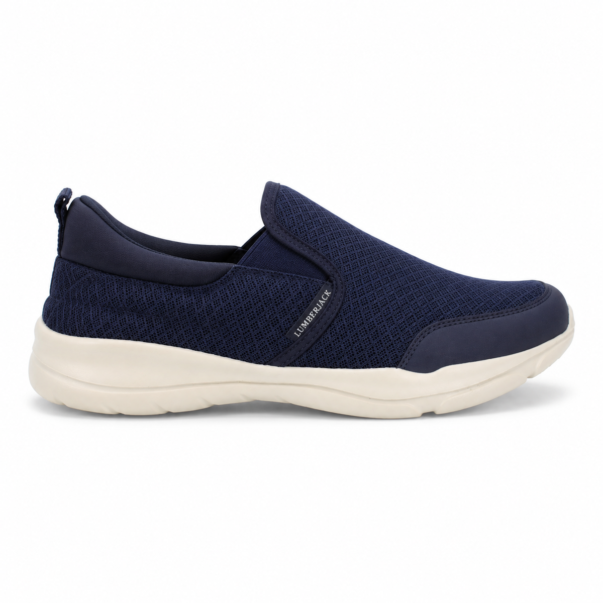 Lumberjack Agatha Men's Slip-On Shoes in Navy & Off-White