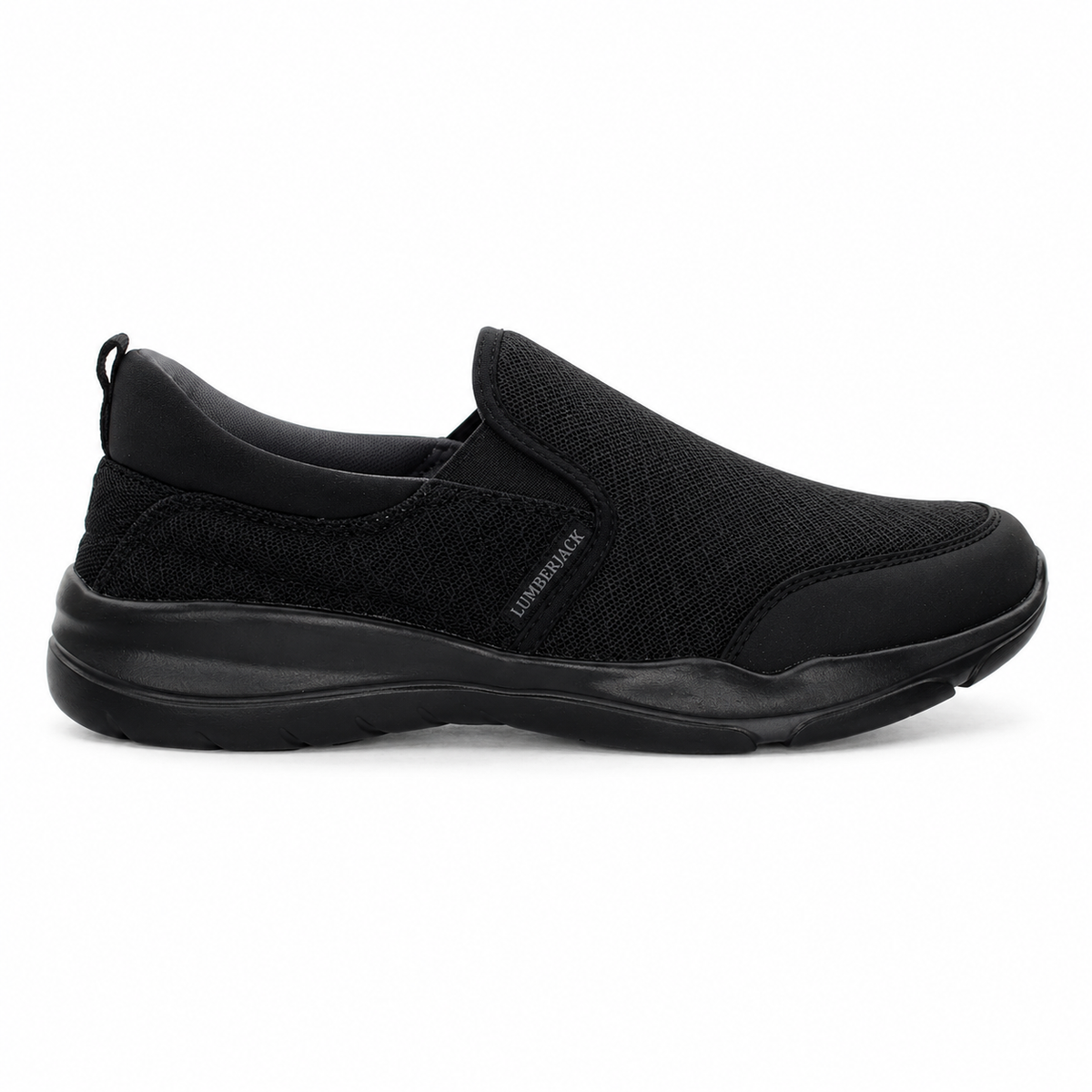 Lumberjack Agatha Men's Slip-On Shoes in Black