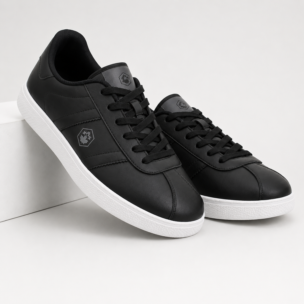 Lumberjack Frosty Men's Low-Profile Sneakers in Black