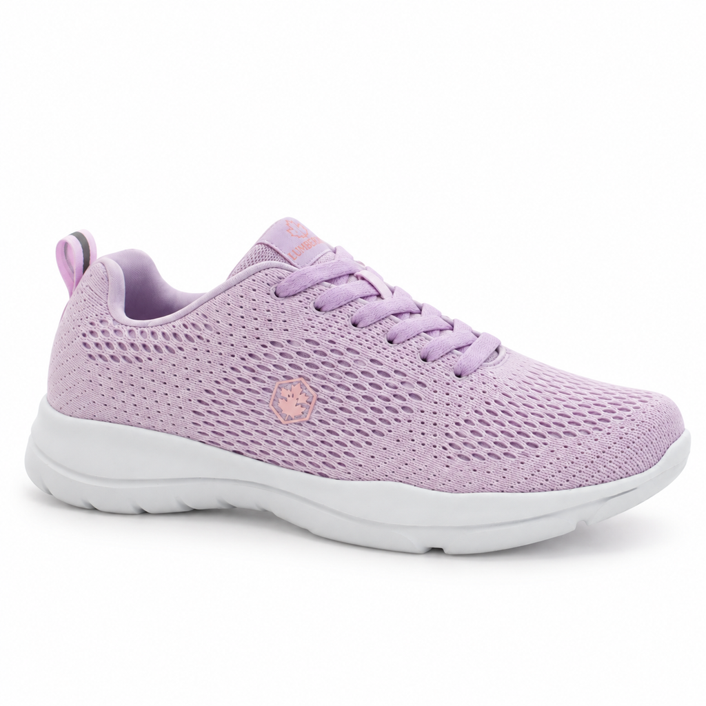 Lumberjack Agatha Women's Breathable Mesh Sneakers in Lilac