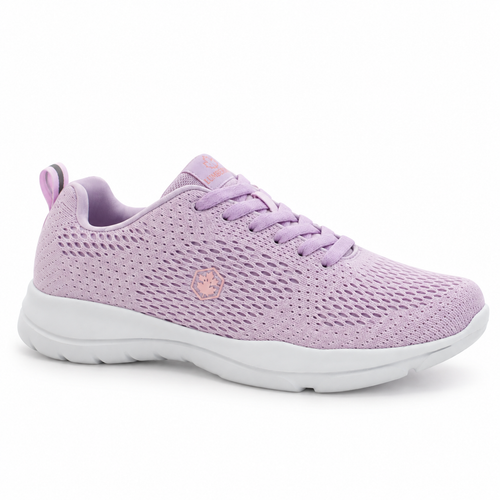 Lumberjack Agatha Women's Breathable Mesh Sneakers in Lilac