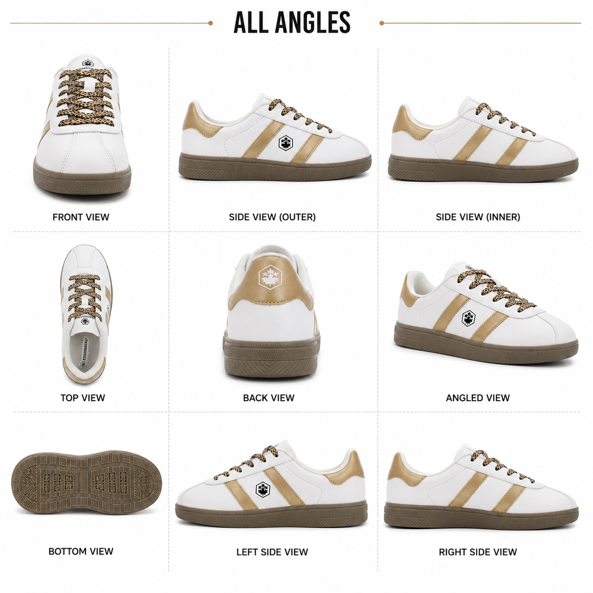 Lumberjack Frosty Women's Easy-Care Sneakers in White