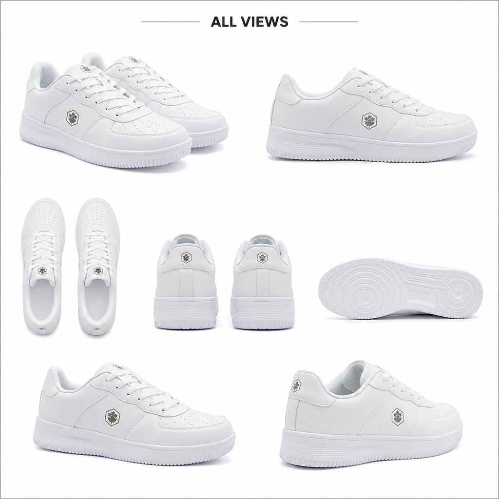 Lumberjack Finster Men's Everyday Sneakers in White