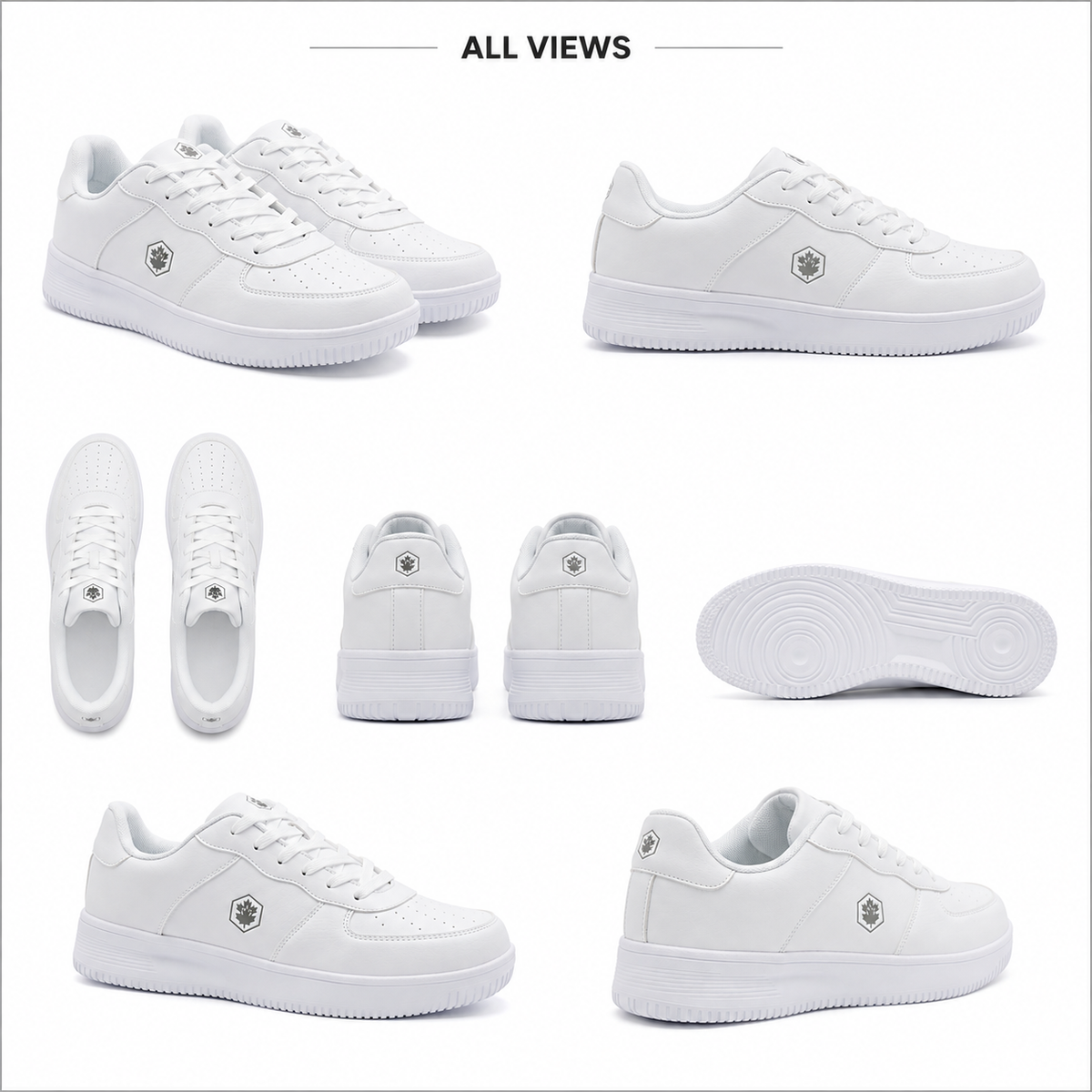 Lumberjack Finster Men's Everyday Sneakers in White