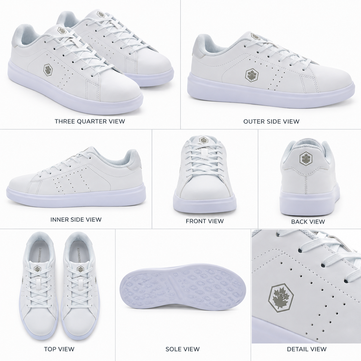 Lumberjack Helena Women's Sporty Sneakers in White