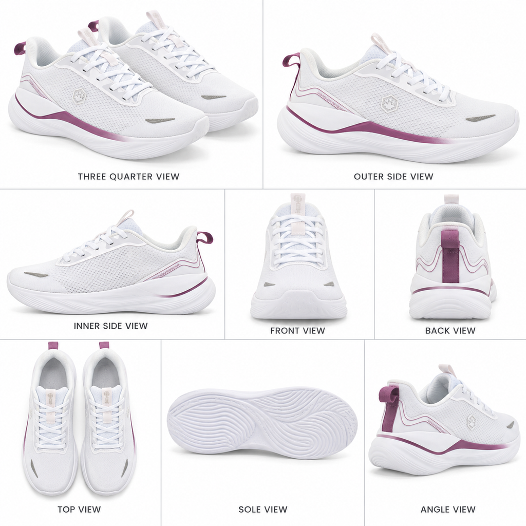 Lumberjack Lemina Women's Lifestyle Sneakers in White