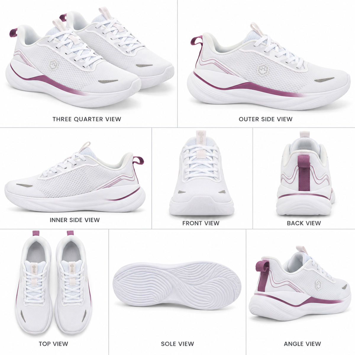 Lumberjack Lemina Women's Lifestyle Sneakers in White