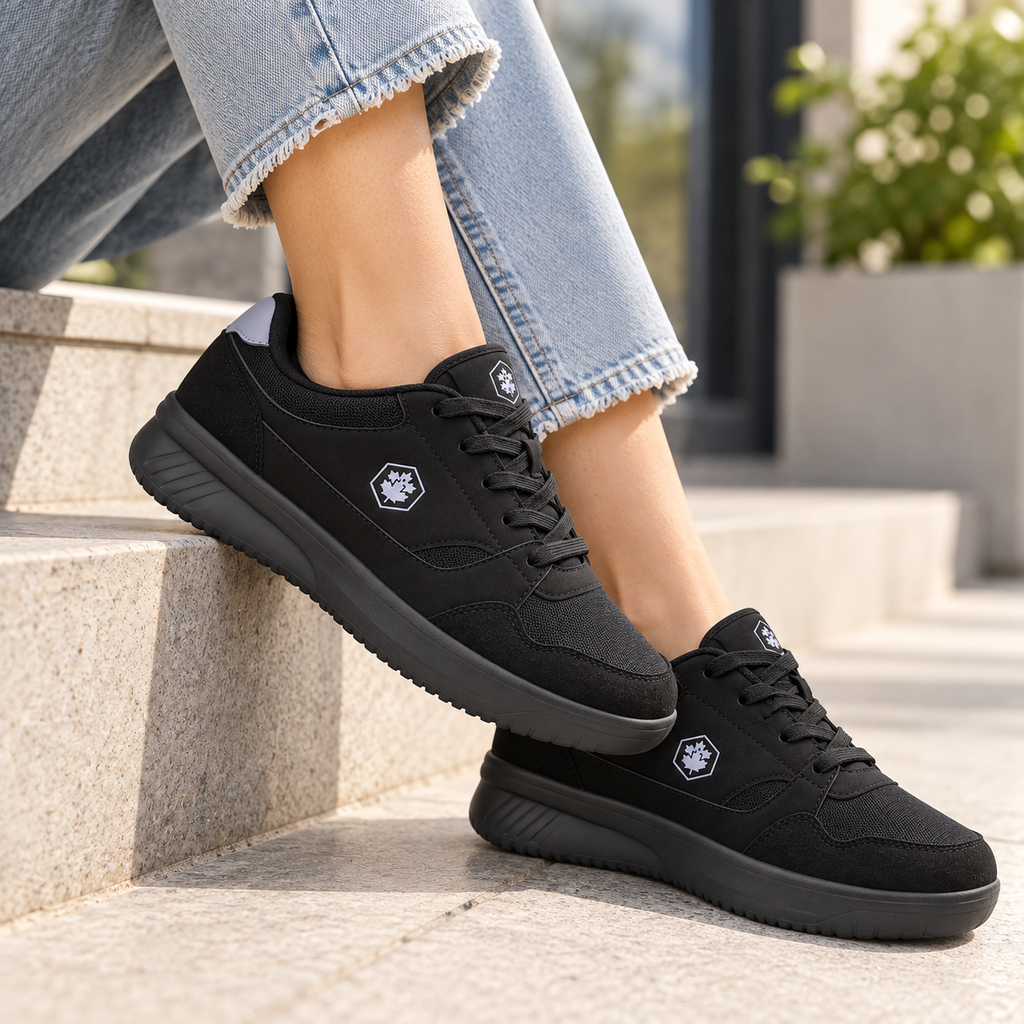 Lumberjack Finian Women's Lightweight Sneakers in Black