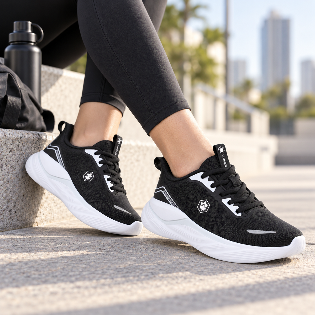 Lumberjack Lemina Women's Lifestyle Sneakers in Black