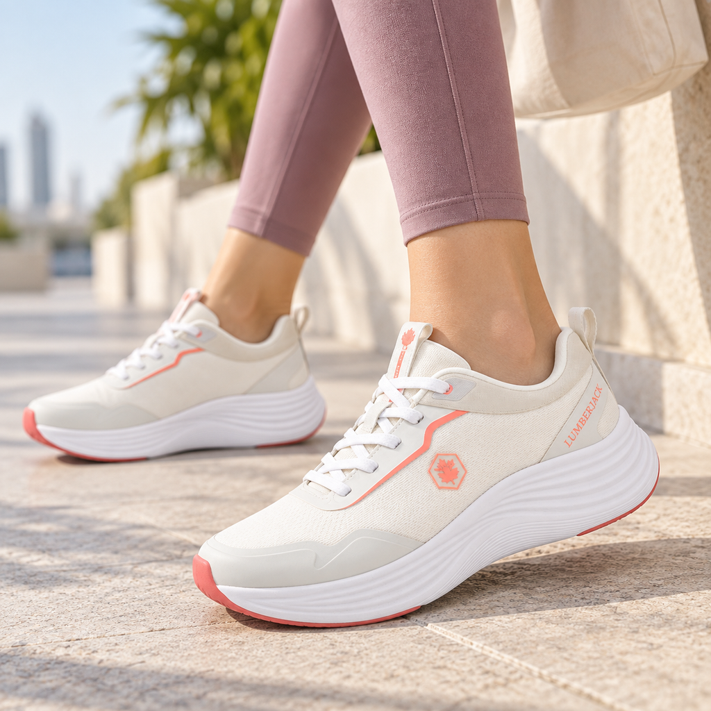 Lumberjack Talara Women's Flexible Sneakers in Beige